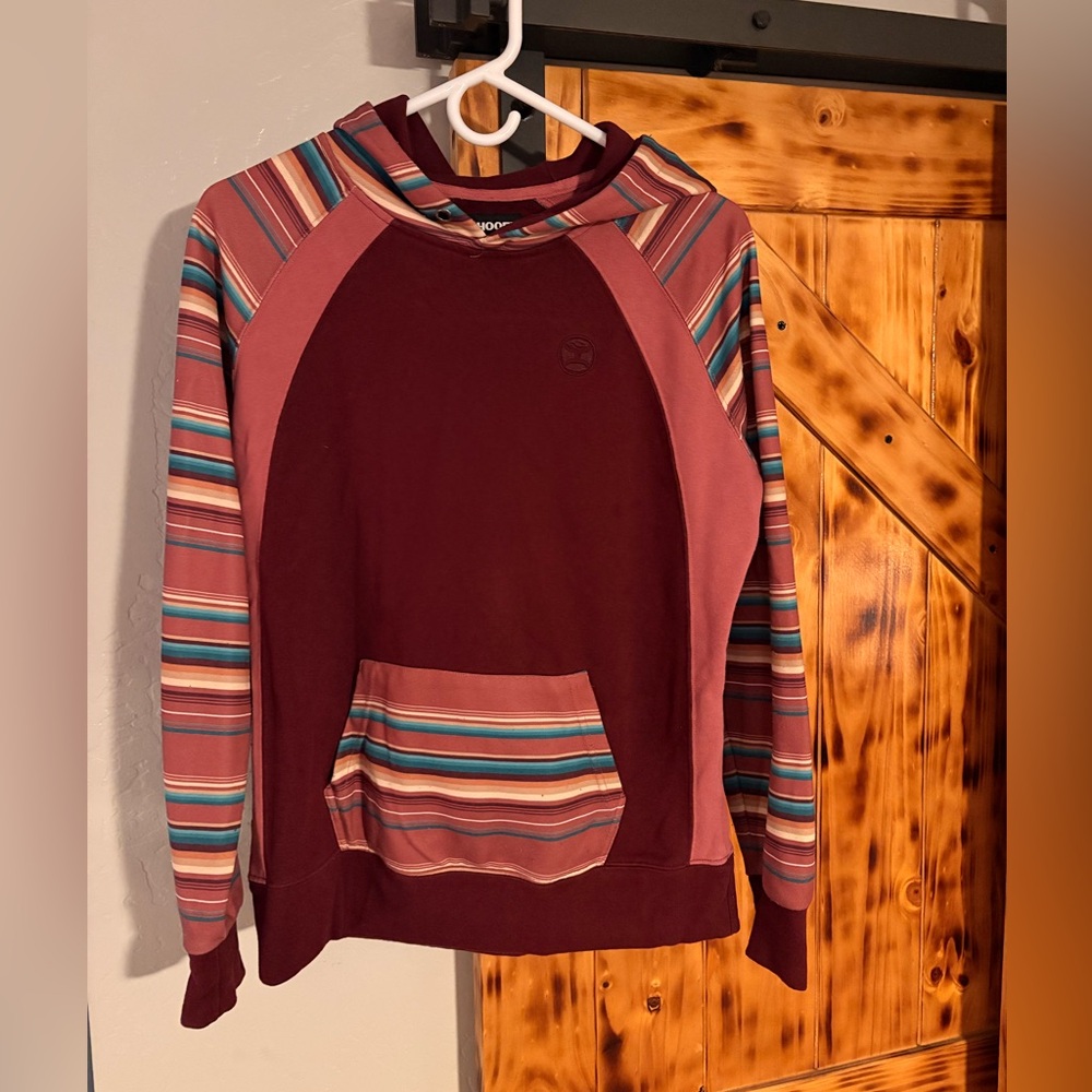 Hooey Women's Burgundy Hoodie